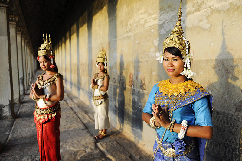 Apsara dance show Cambodia